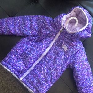 North Face Girls Reversible Jacket